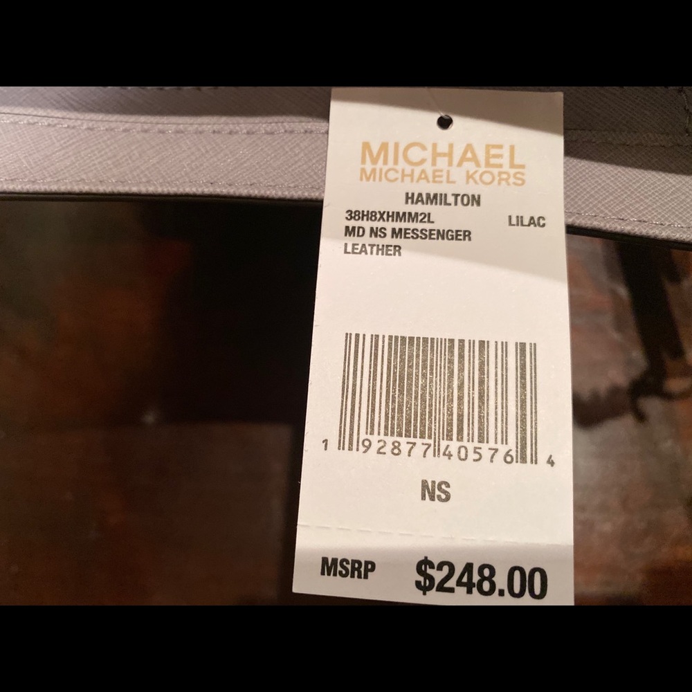 💕NEW MICHAEL KORS LEATHER X-BODY BAG - Picture 11 of 12